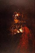 Rembrandt Peale A Man in Armor oil painting on canvas